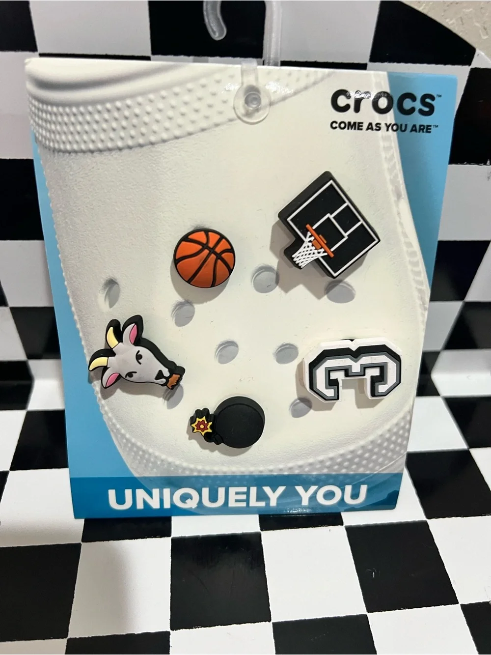 The Smurfs Crocs Jibbitz Charms, Barbie, Mickey, Basketball bundle